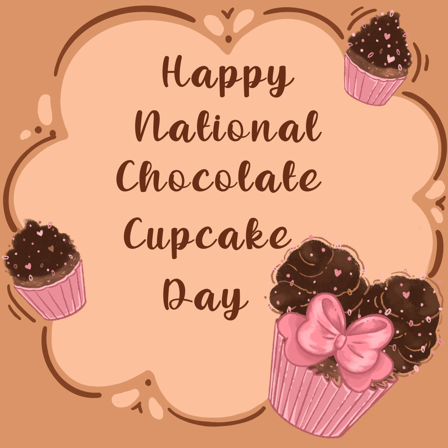 Cupcake Social Media piece Cupcake Social Media piece